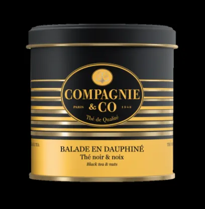 Thés Gourmands | Thés Noirs | Compagnie & Co Balade en Dauphiné