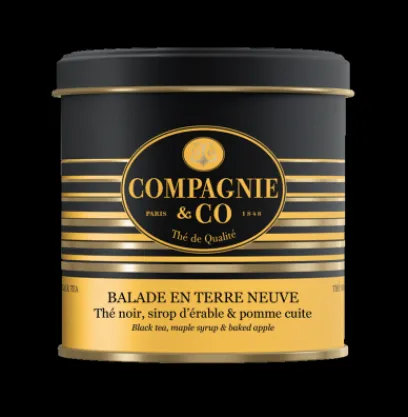 Thés Gourmands | Thés Noirs | Compagnie & Co Balade en Terre Neuve