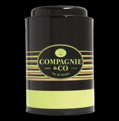 Autour Du Thé | Compagnie & Co Boite vide 1Kg Noire / Verte