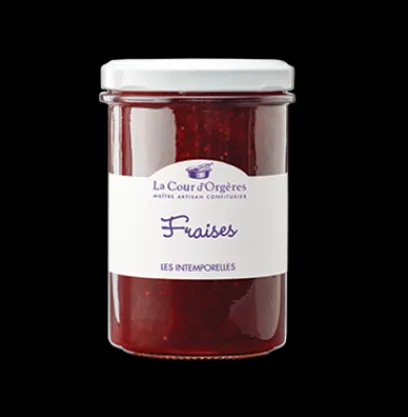 Épicerie | Compagnie & Co Confiture de fraises - La Cour d'Orgères