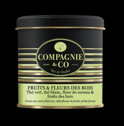 Thés Glacés | Thés Fruités | Compagnie & Co Fruits & Fleurs des Bois