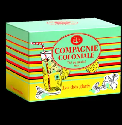 Infusion De Fruits | Thés Verts | Compagnie & Co Les Thés Glacés - Thé vert Citron / Délice Panier de Fruits