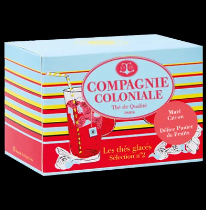 Infusion De Fruits | Maté | Compagnie & Co Les Thés Glacés GM - Maté Citron / Délice Panier de Fruits
