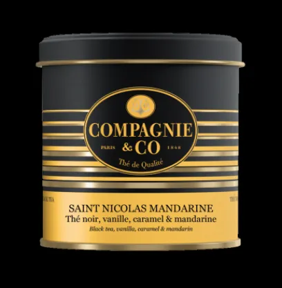 Thés Aux Agrumes | Hiver | Compagnie & Co Saint Nicolas Mandarine