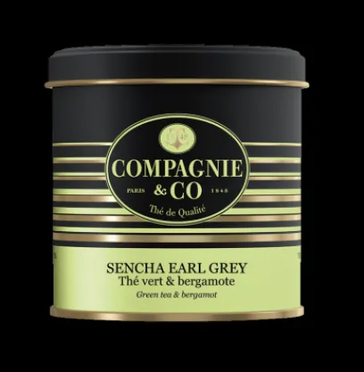 Earl Grey | Thés Verts | Compagnie & Co Sencha Earl Grey