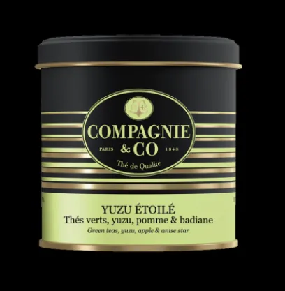 Thés Épicés | Thés Aux Agrumes | Compagnie & Co Yuzu Étoilé